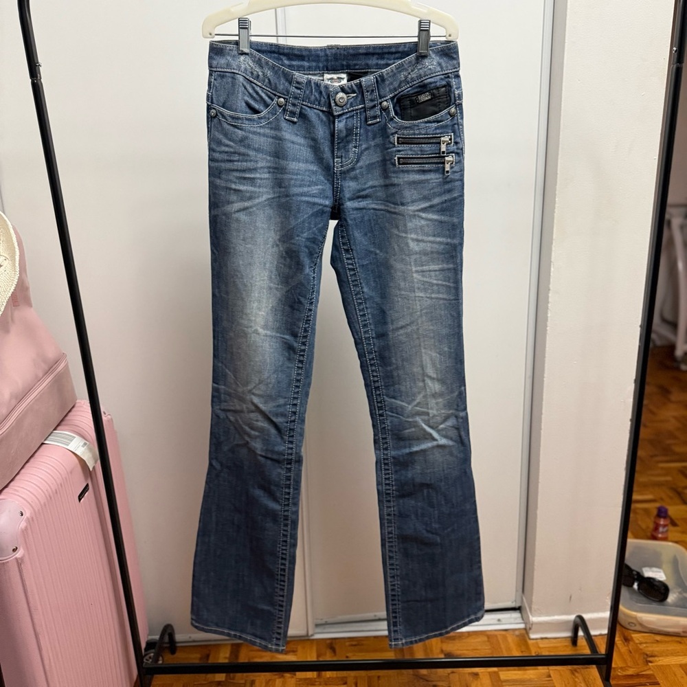 Harley Davidson Blue Denim Women's Jeans